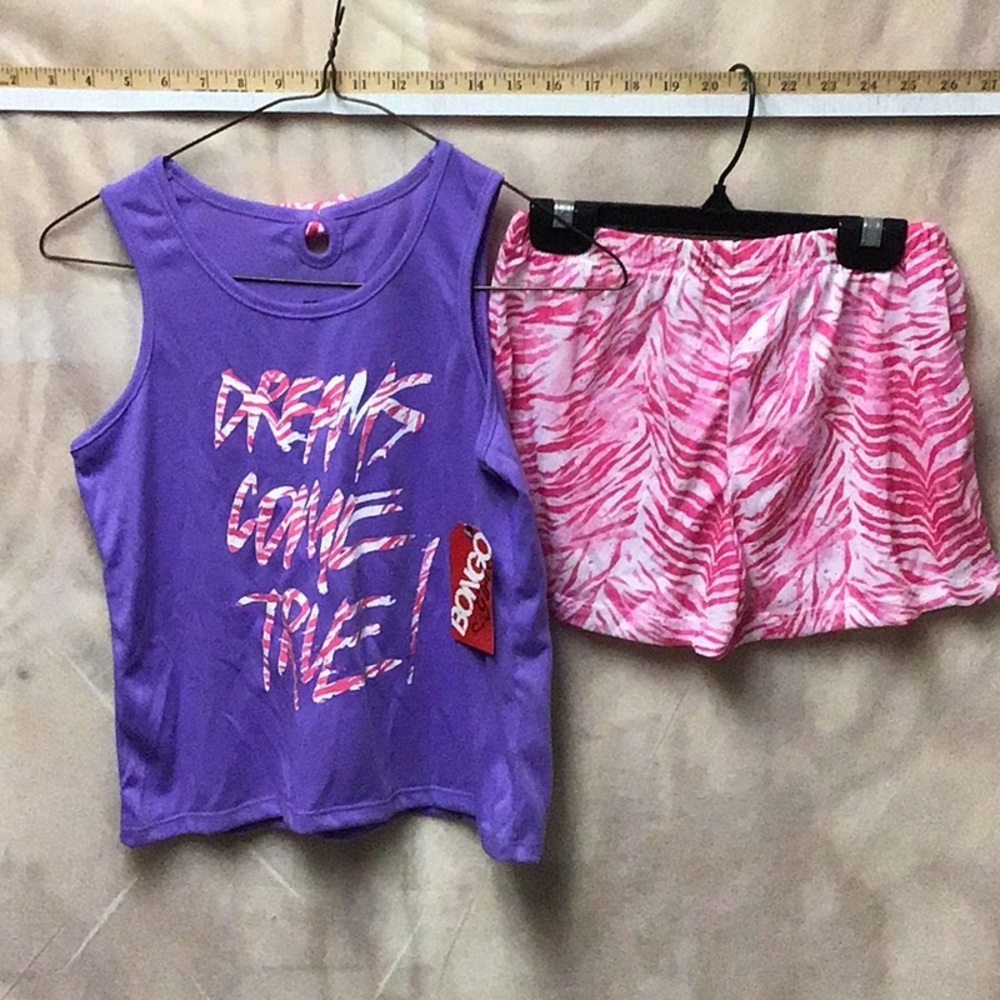 Girls 2 piece short set